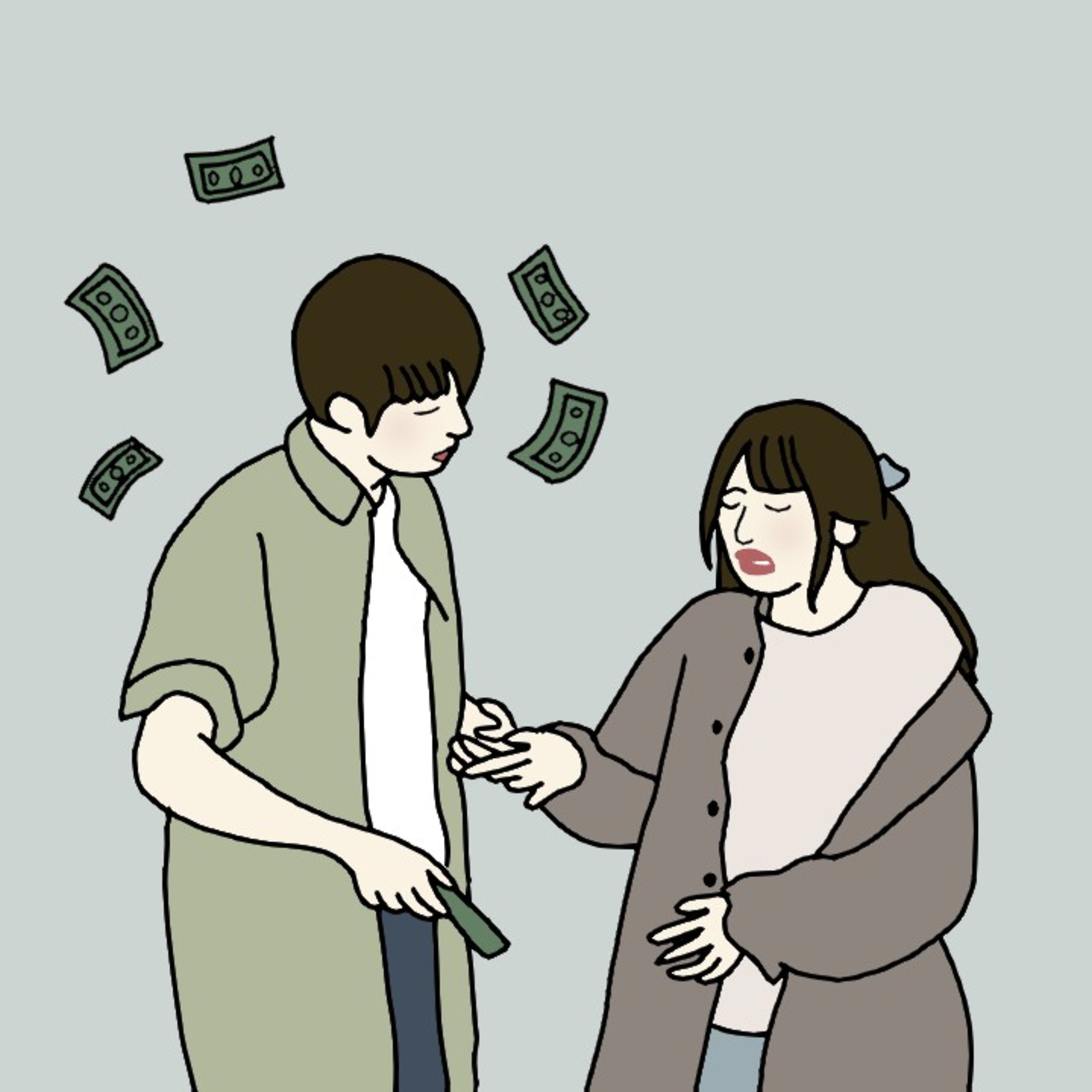 serpihan pesan : toxic financialship cover art