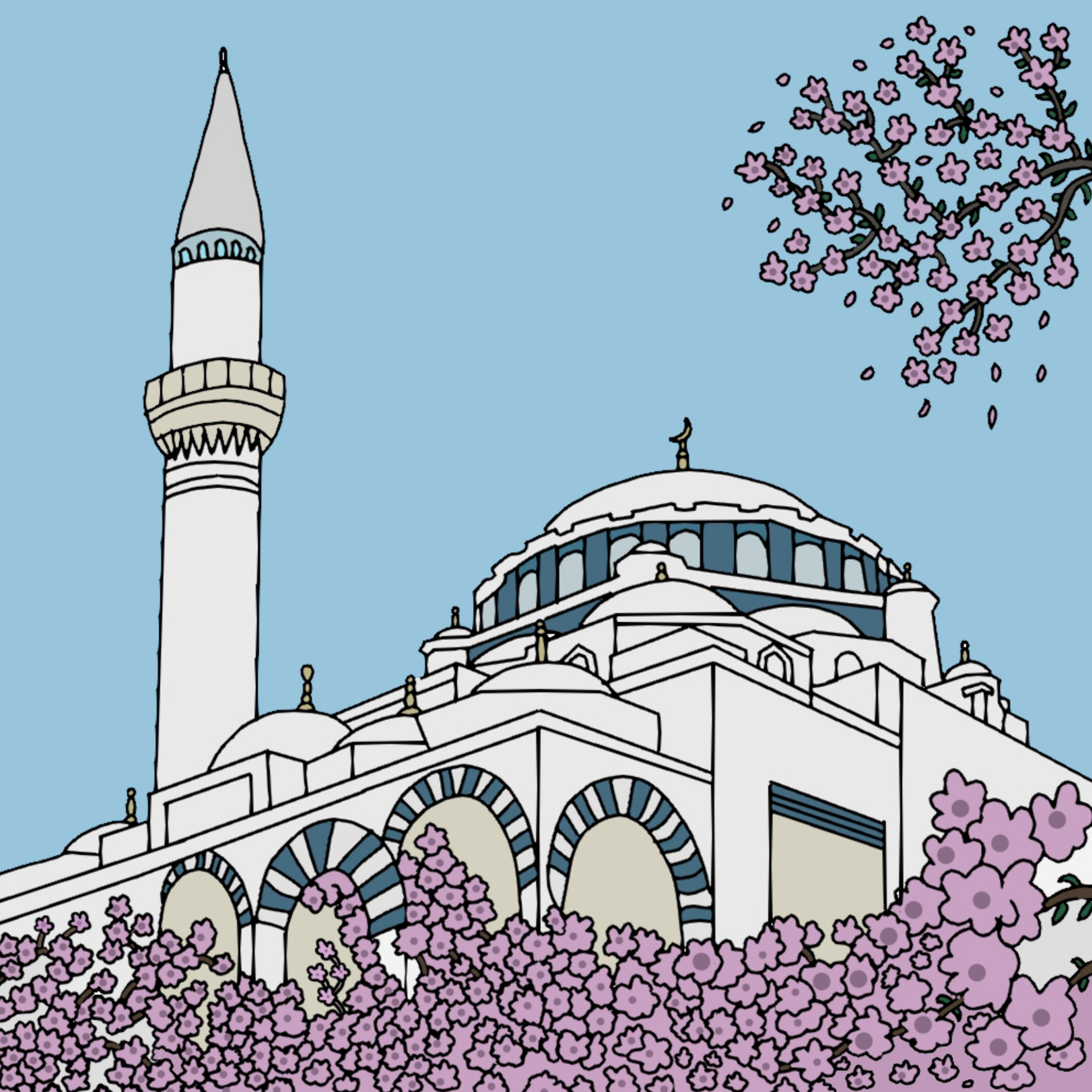negeri sakura : cara jelasin sholat dan puasa ke orang jepang cover art