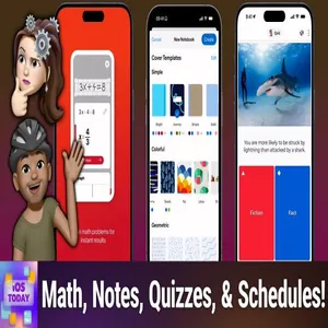 iOS 765: Back to School - The perfect apps for returning students! cover art