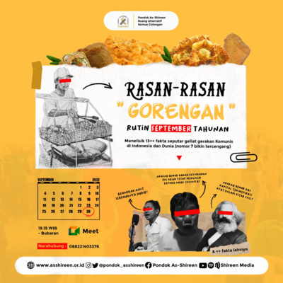 Diskusi Shireen - RASAN-RASAN "GORENGAN" rutin september tahunan cover art