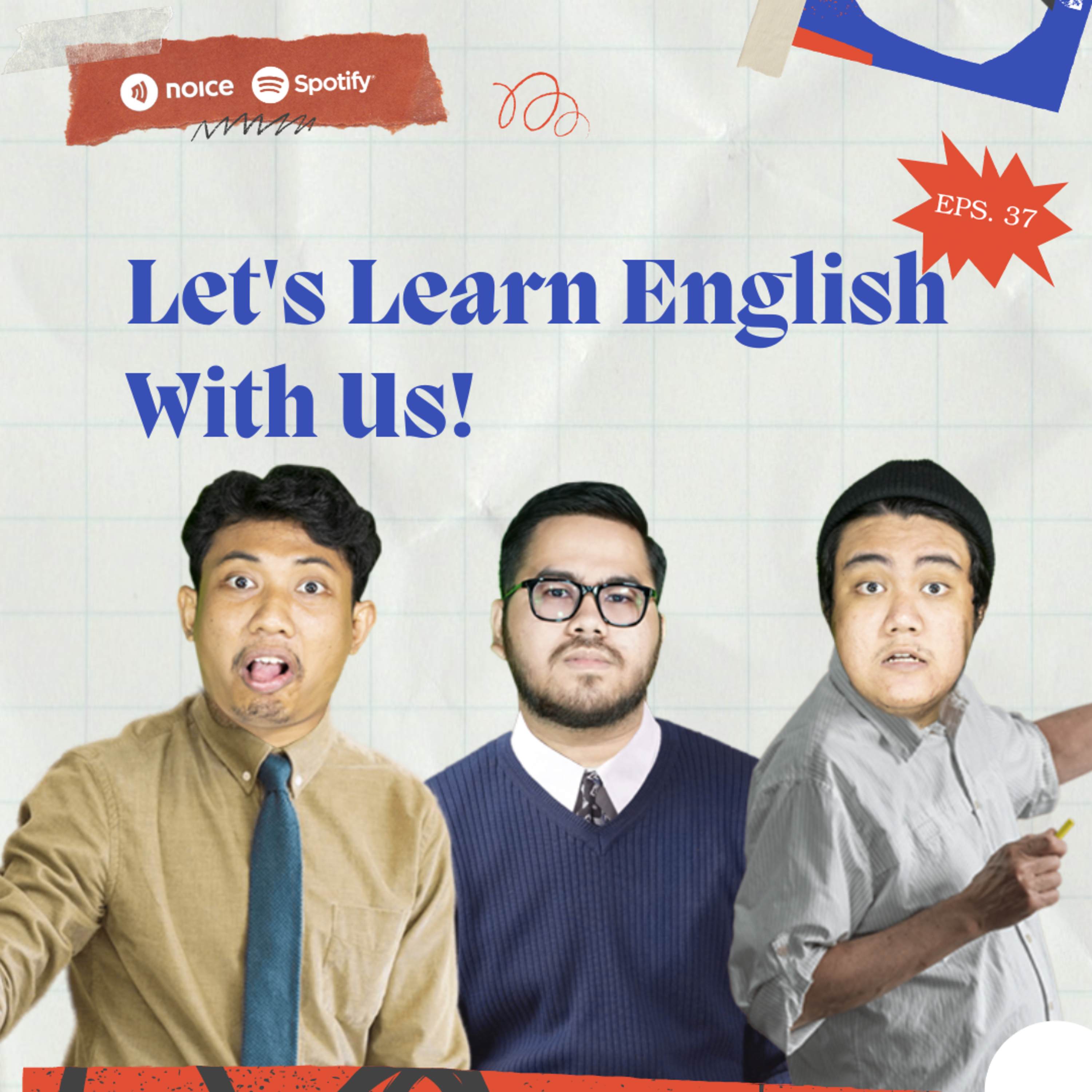 LET'S LEARN ENGLISH WITH US! cover art