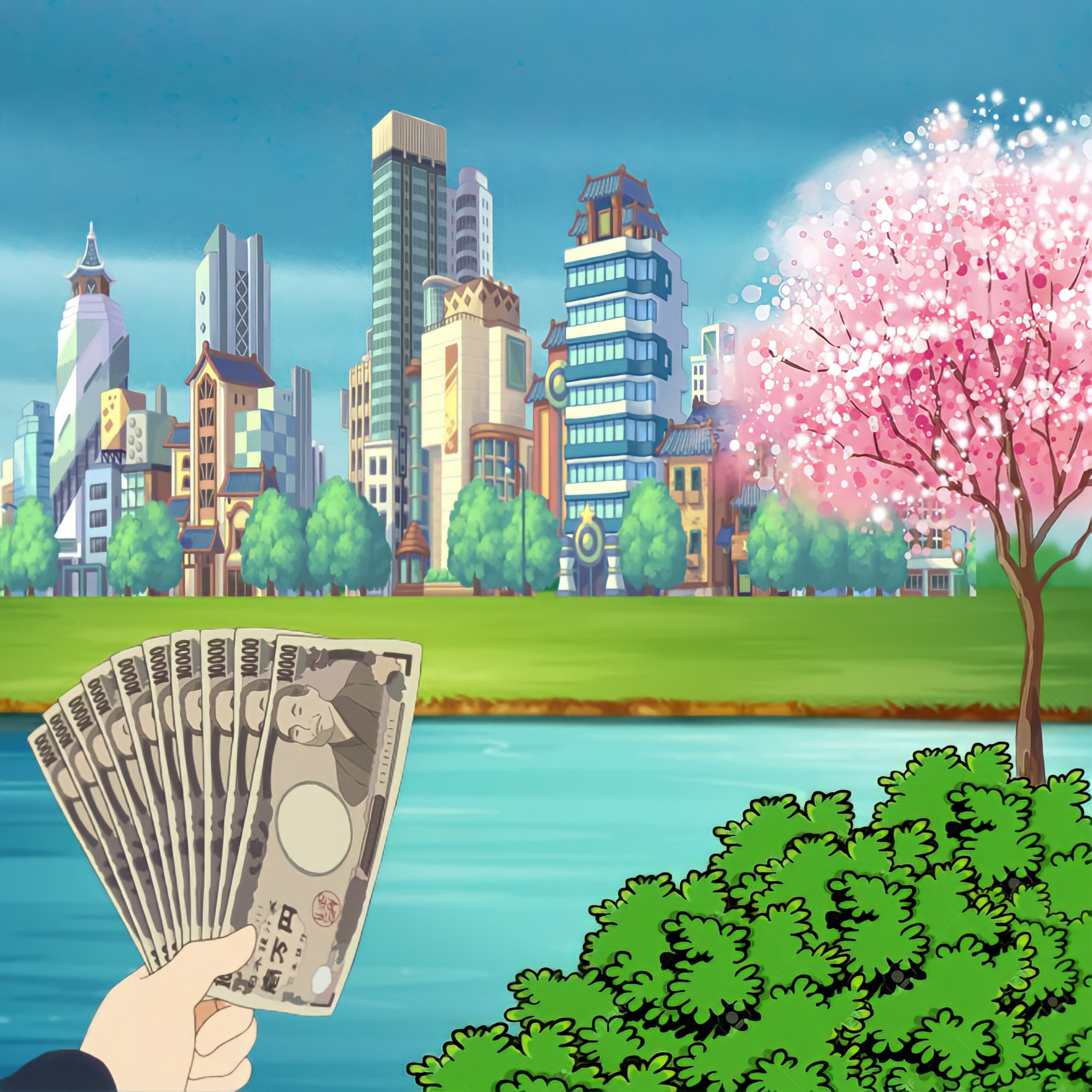 negeri sakura : gaji kerja di jepang cover art