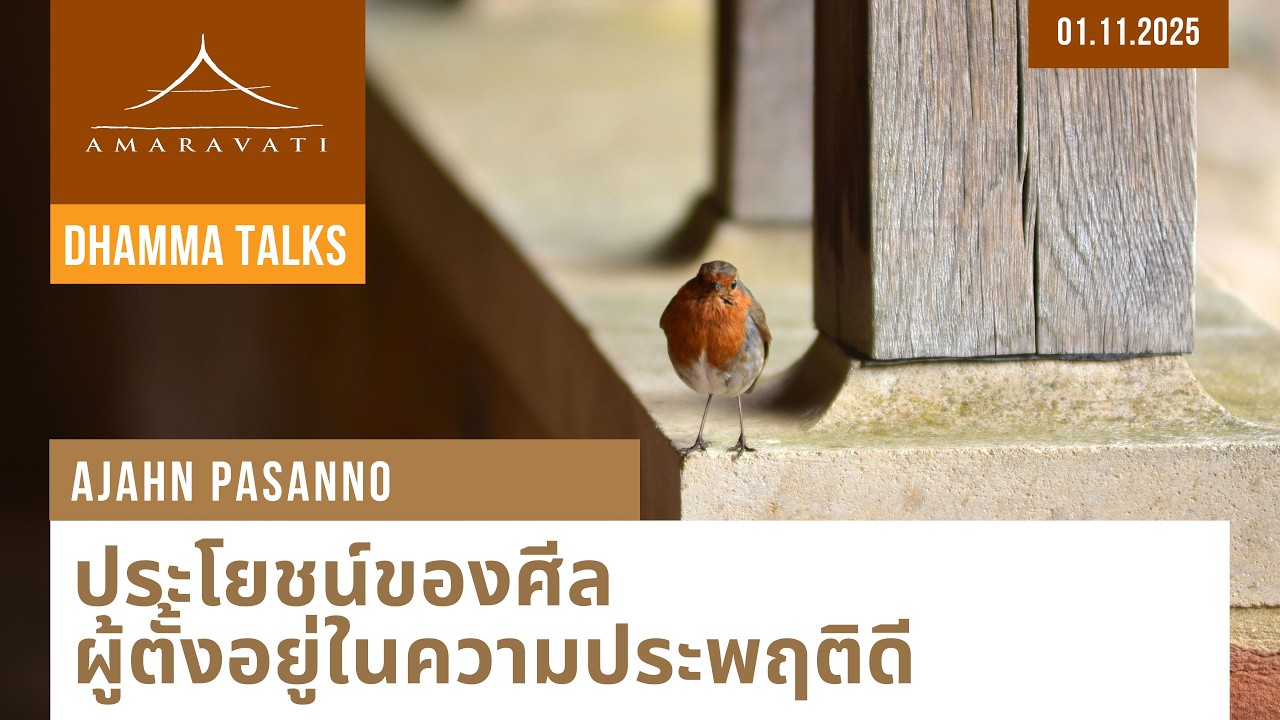 The Benefits of Virtue ผู้ตั้งอยู่ในความประพฤติดี | Ajahn Pasanno | 01.11.2025 cover art