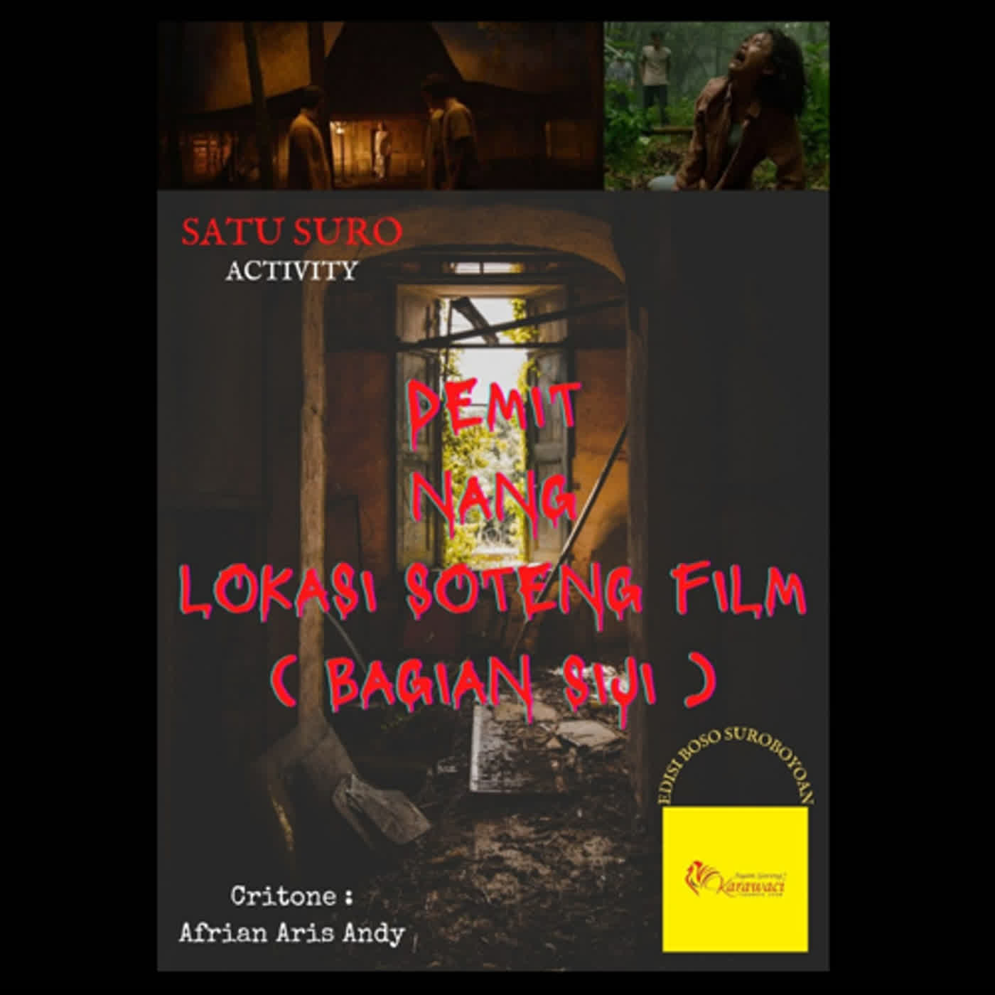 Setan Di Lokasi Syuting Parts 1 Crito e Afrian Aris Andy - EPS 21 cover art