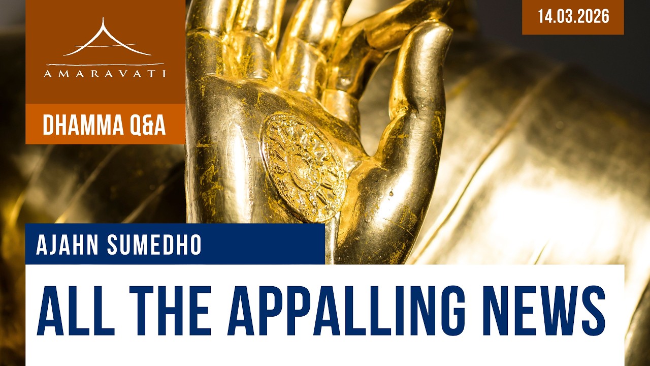 All the Appalling News | Ajahn Sumedho | 14.03.2026 cover art