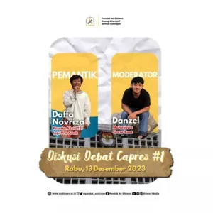 Diskusi Debat Calon Presiden Sesi 1 - Anies Imin vs Prabowo Gibran vs Ganjar Mahfud cover art