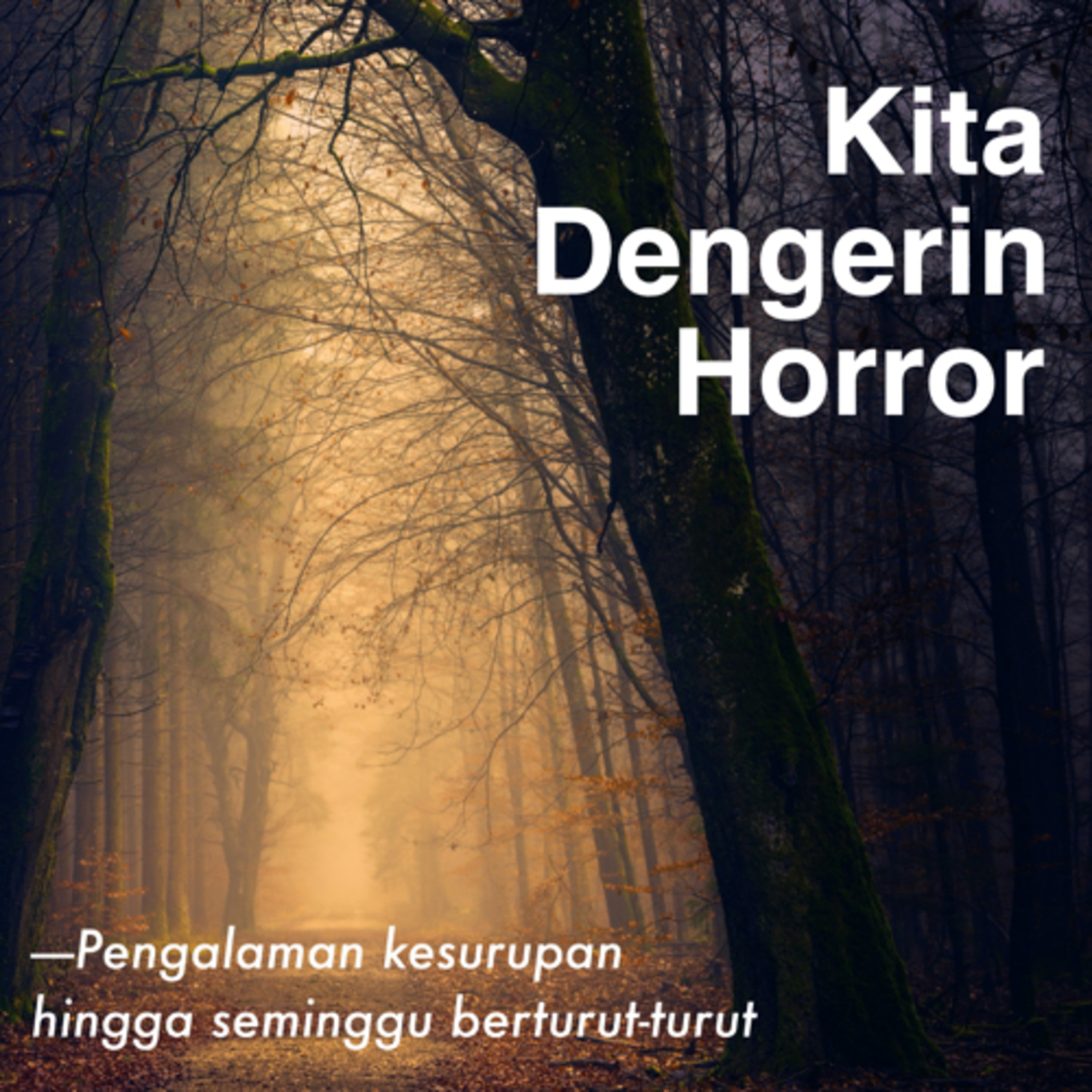 Kita Dengerin Horror: Pengalaman kesurupan sampai seminggu dan kisah horror lainnya. cover art