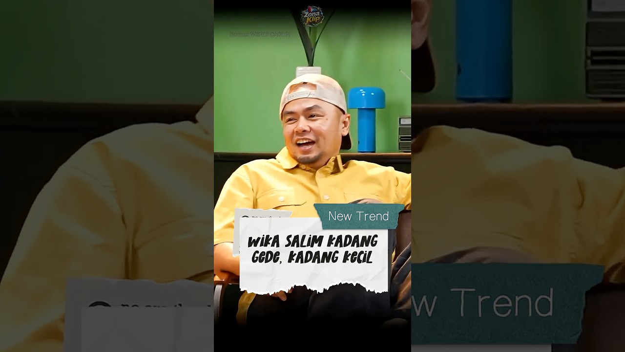 Wika salim kadang gede kadang kecil 😂 #fyp #shorts #clips #podcast #wikasalim cover art