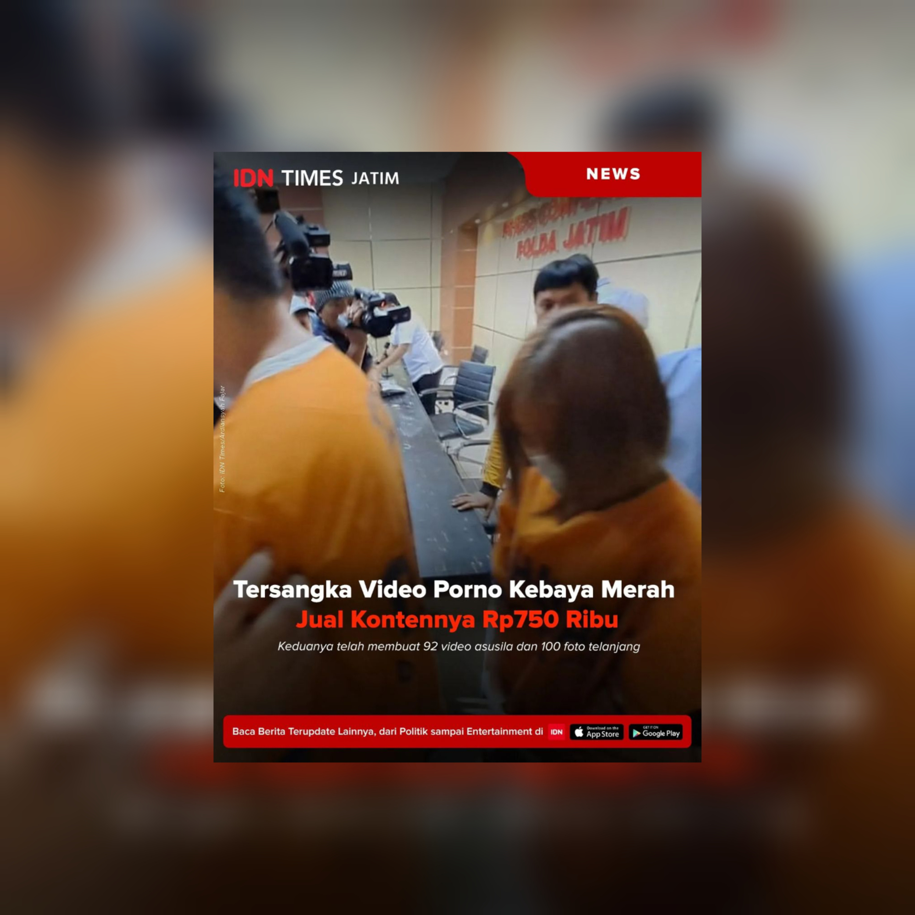Pemeran Video Porno Kebaya Merah, si Perempuannya punya kelainan jiwa,benarkaah??? cover art