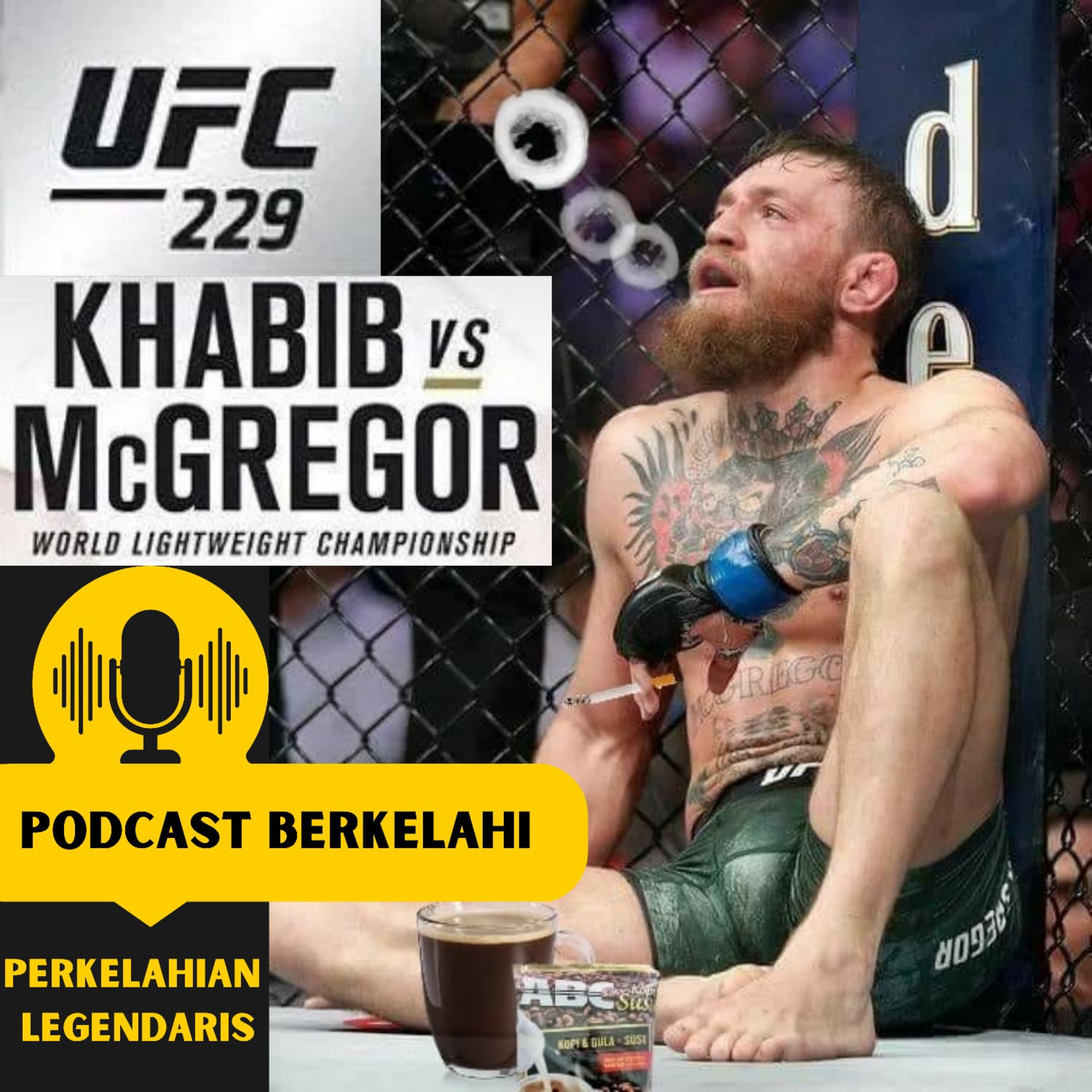 Perkelahian paling legendaris di UFC!! Khabib vs McGregor cover art