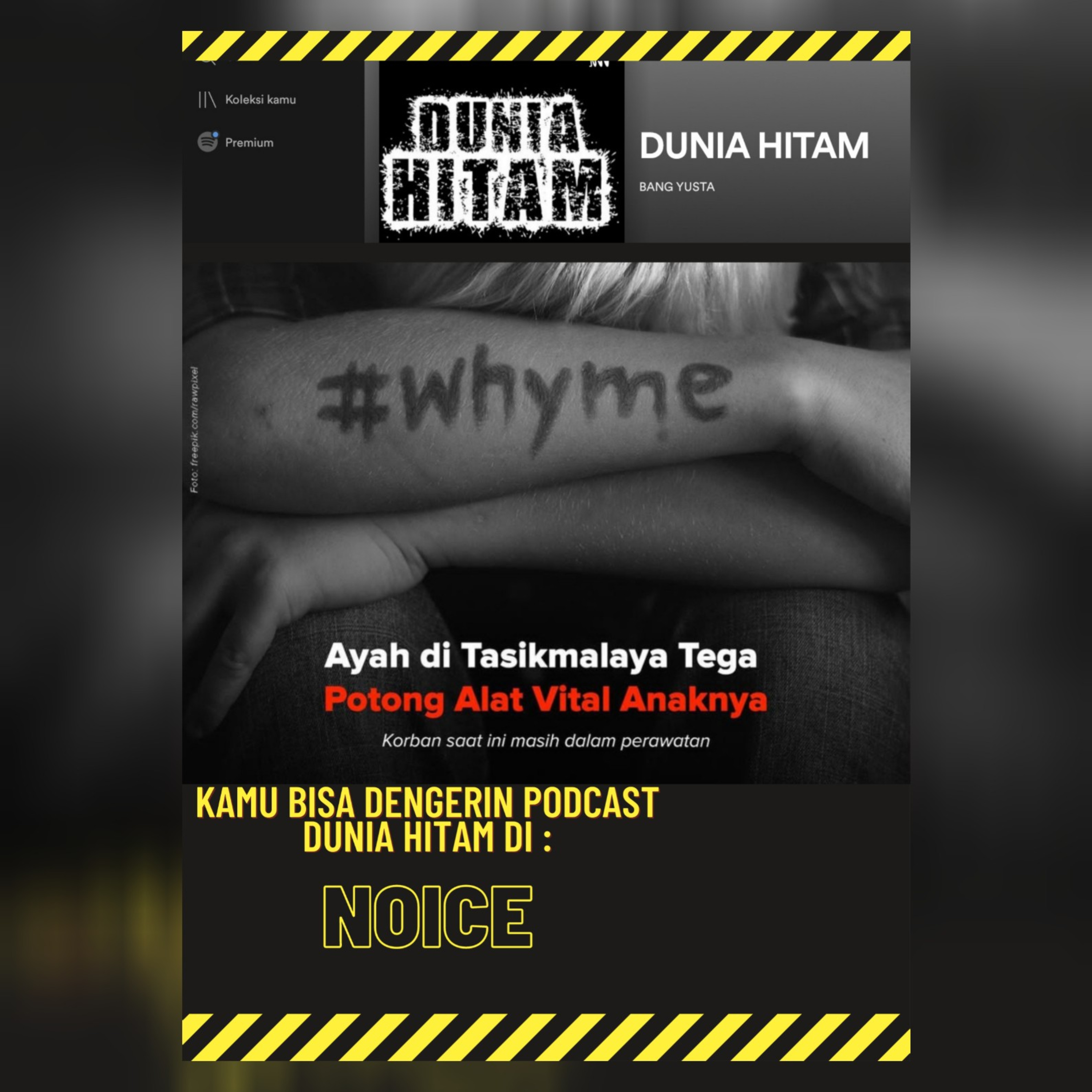 Tega bet !!! Ayah di Tasik Malaya potong alat kelamin anaknya sedang tidur siang cover art