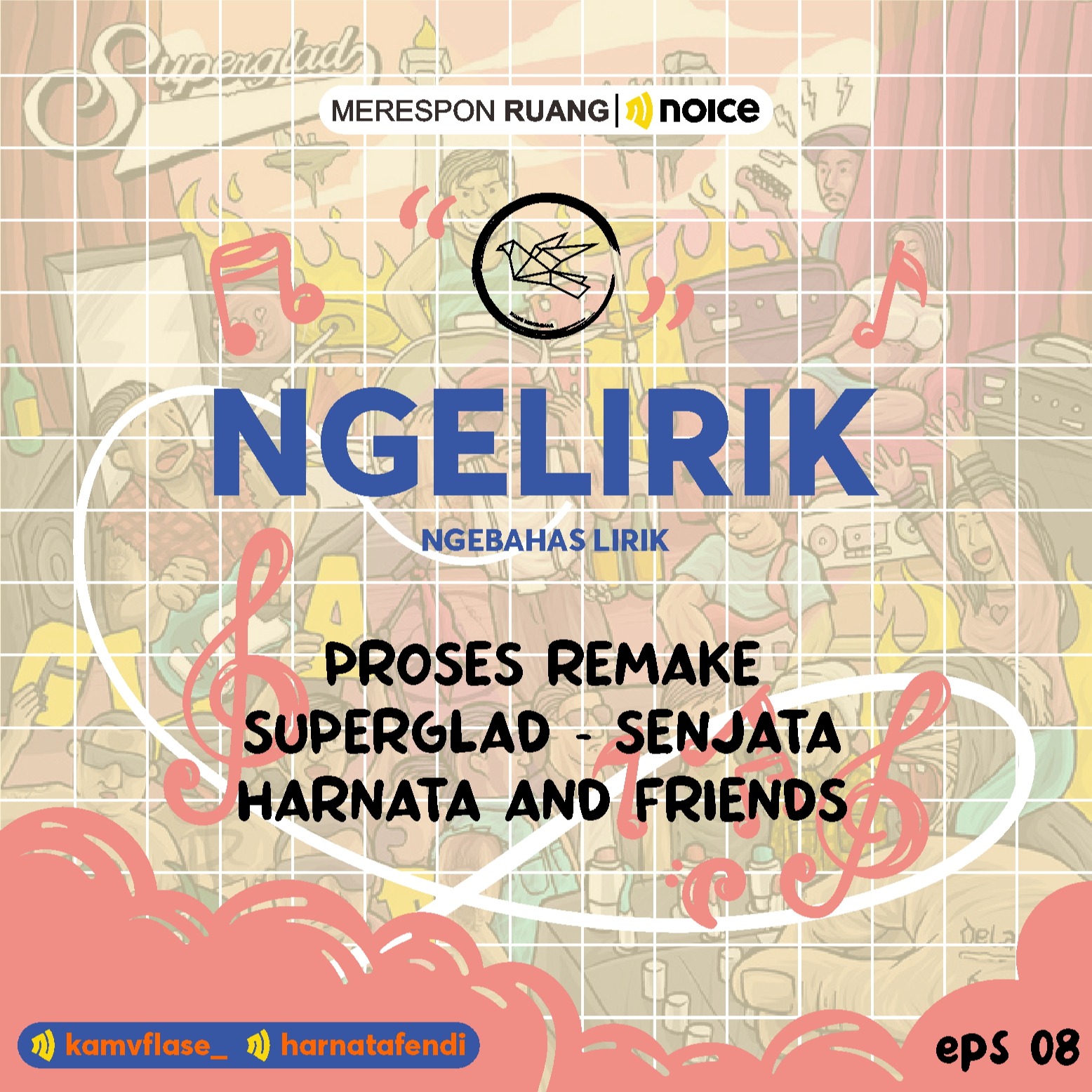 8. PROSES SINGKAT REMAKE SUPERGLAD - SENJATA