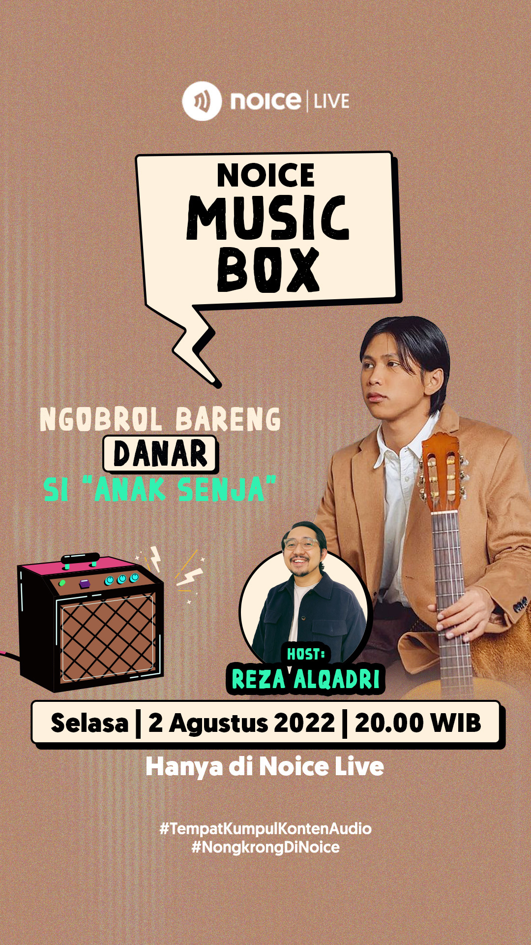 Noice Music Box with Danar cover art