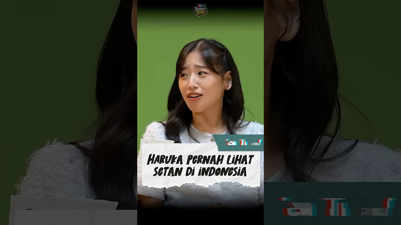 Haruka pernah lihat setan di Indonesia 😱 #fyp #shorts #clips #podcast #haruka cover art
