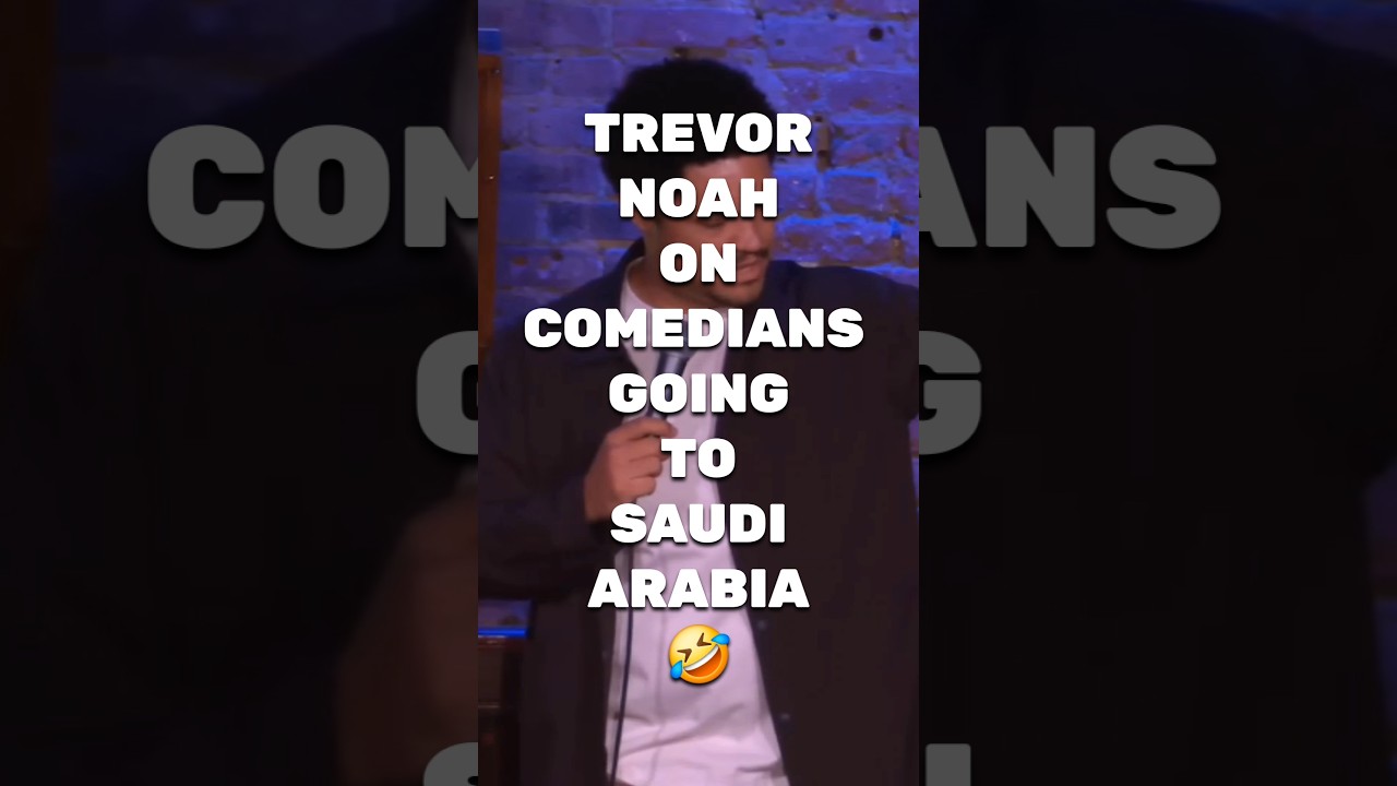 TREVOR NOAH on SAUDI COMEDY FEST! #trevornoah #comedyshorts #riyadh #comedian #standupcomedy cover art