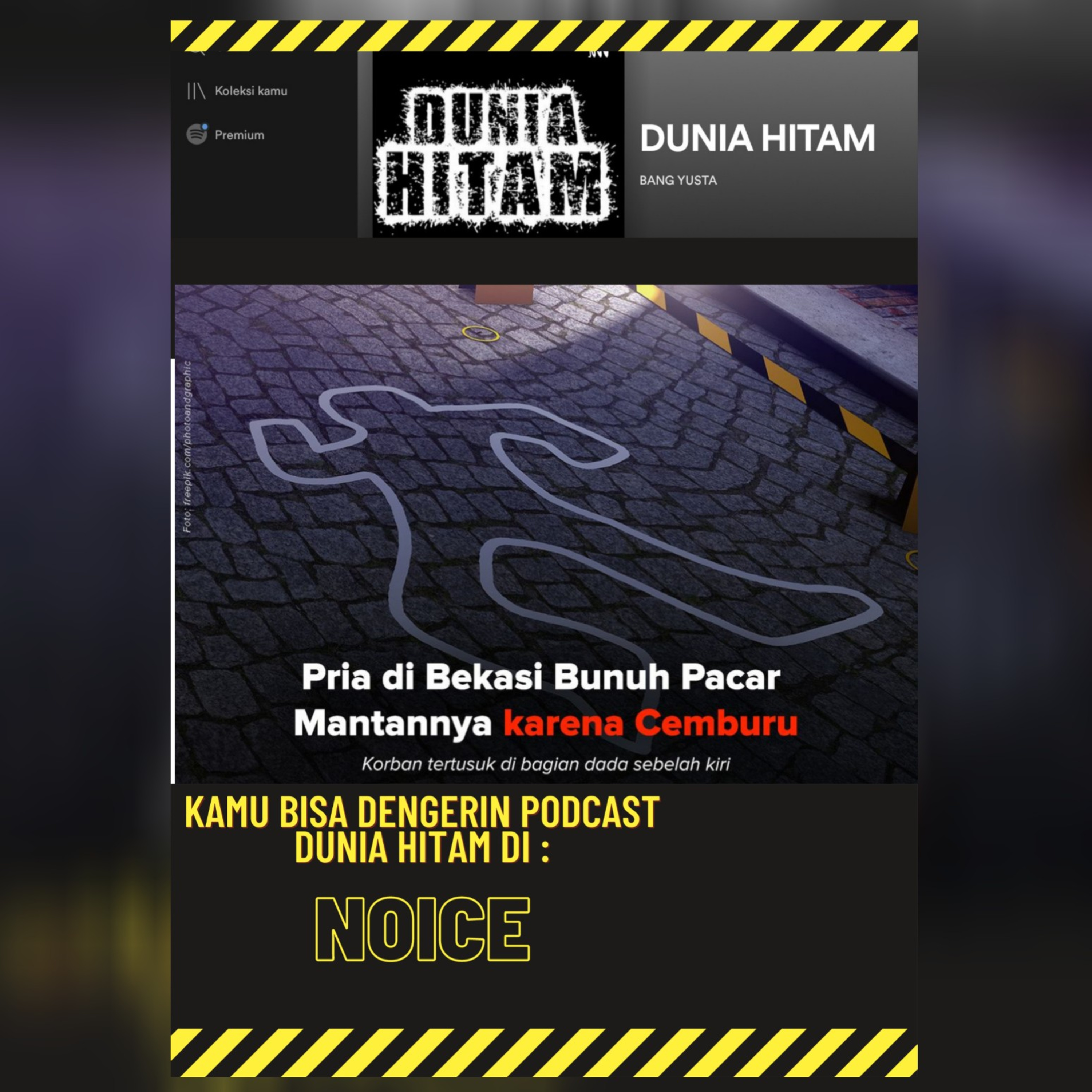 Gagal Move On Pria di Bekasi Bunuh Pacar Mantannya cover art