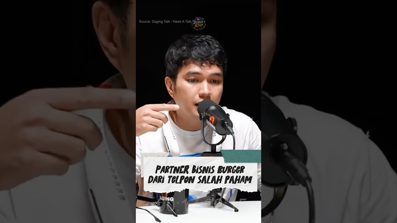 Partner bisnis burger dari telpon salah paham #fyp #clips #shorts #alditaher #podcast cover art