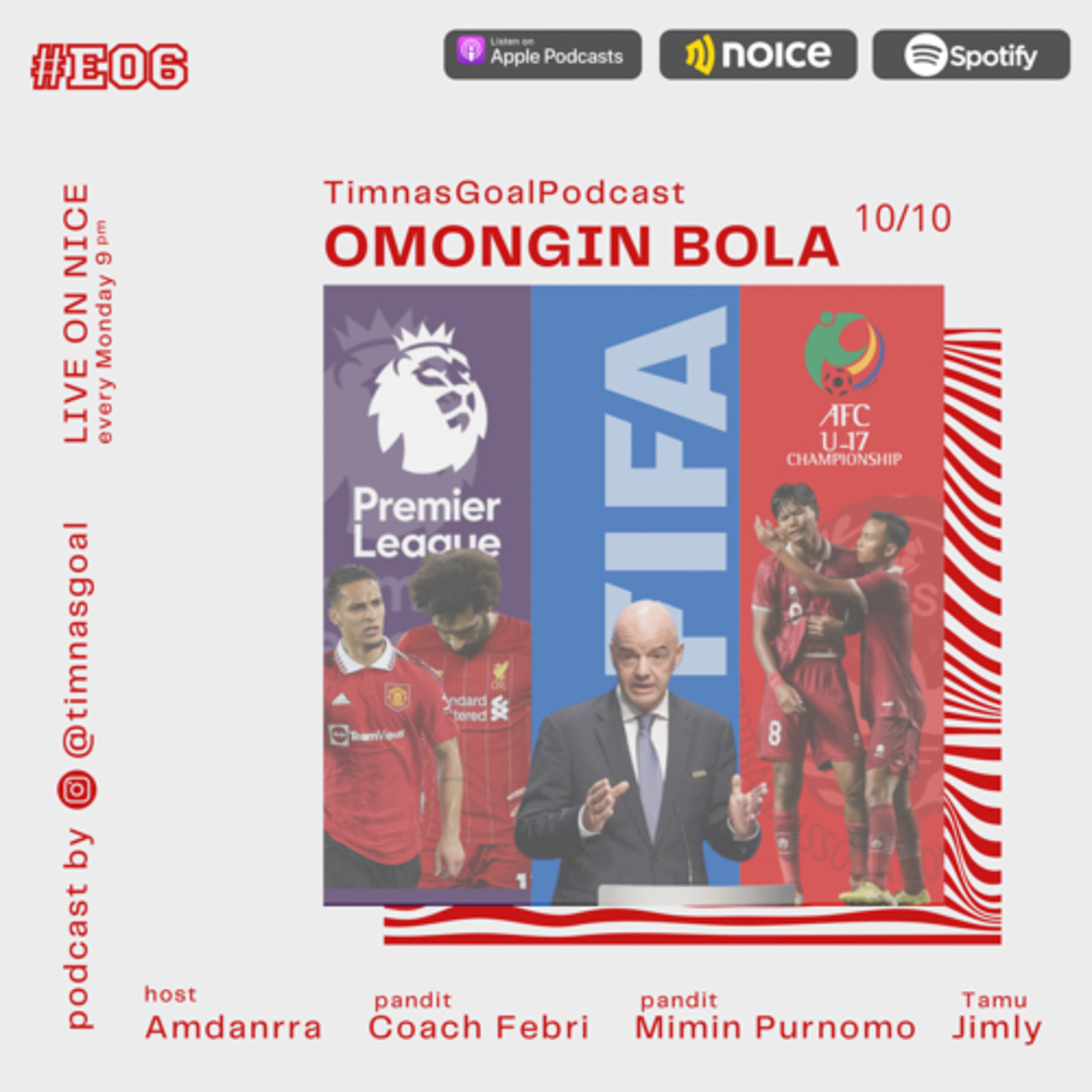 #EP06 "TIMNAS U17 kalah lawan Malaysia!, Liverpool Kembali Jadi medioker" cover art