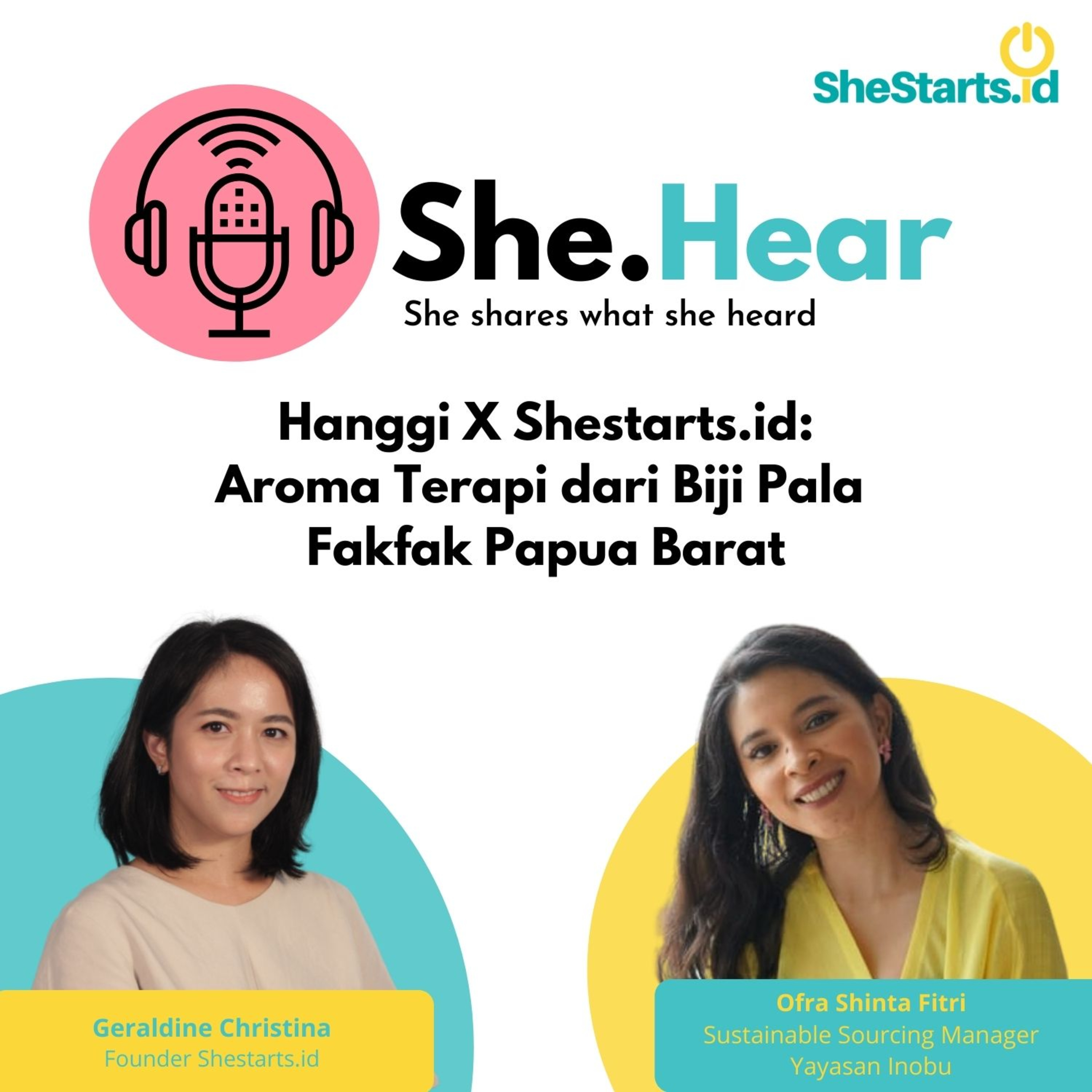Hanggi X Shestarts.id: Aroma Terapi dari Biji Pala Fakfak Papua Barat cover art