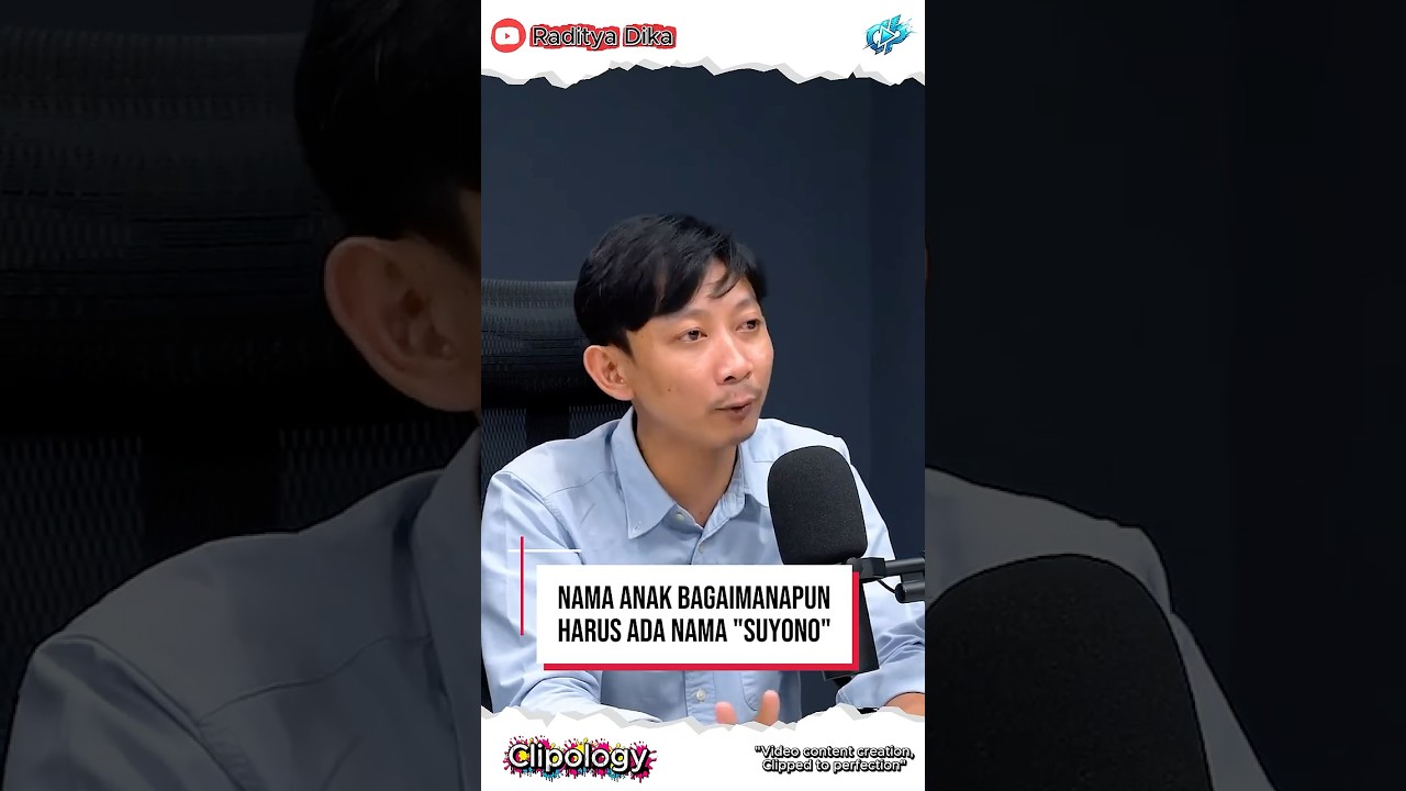 Nama anak bagaimanapun harus ada nama suyono #fyp #shorts #clips #yonobakrie #radityadika cover art