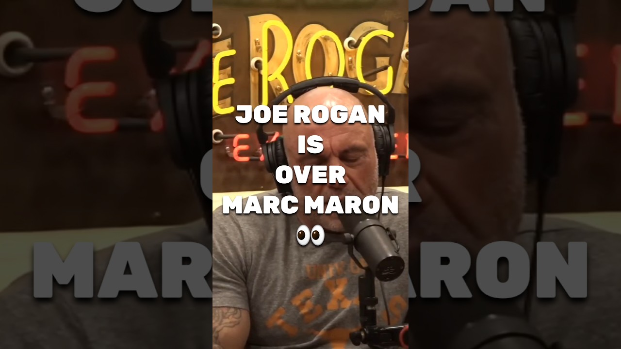JOE ROGAN is tired of MARC MARON! #comedyshorts #joerogan #jreclips #marcmaron #podcast #jre cover art