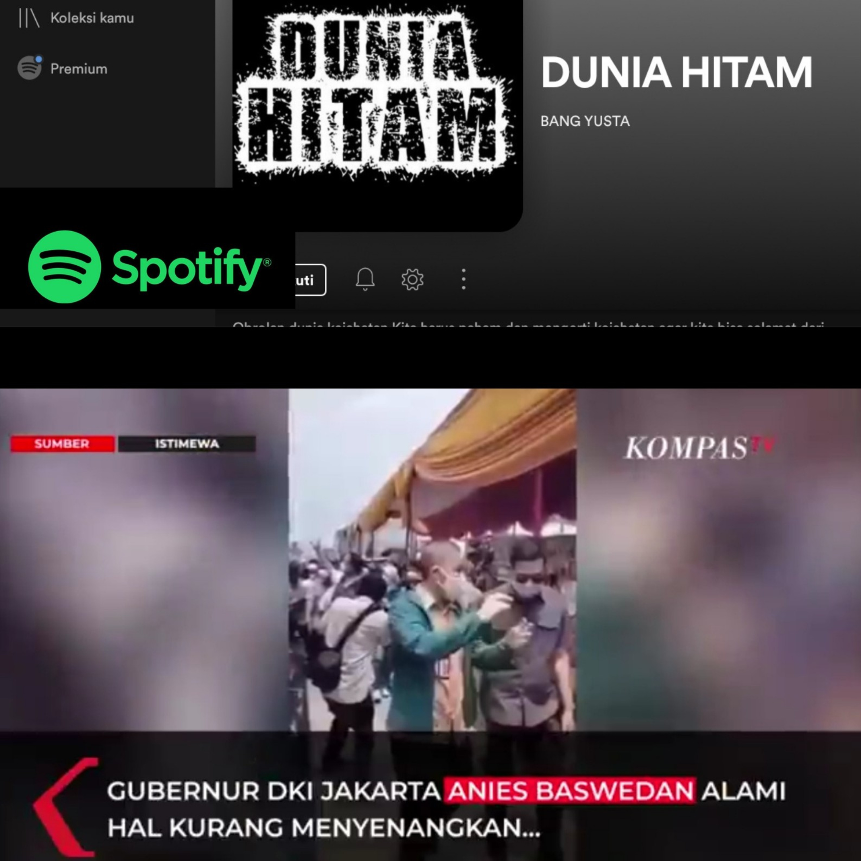 Bad News is Good News : Anies Baswedan kecemplung got cover art