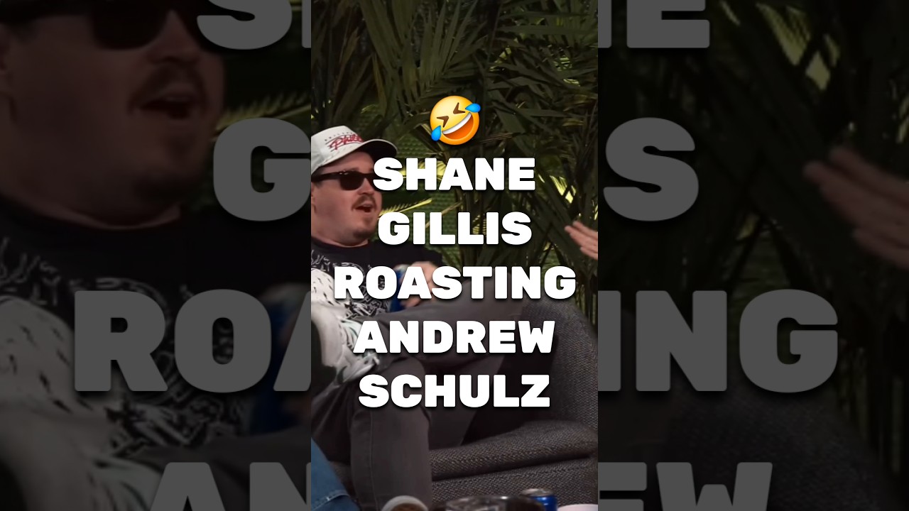 SHANE GILLIS roasting ANDREW SCHULZ 🤣 #shorts #shanegillis #andrewschulz #comedian #flagrant cover art