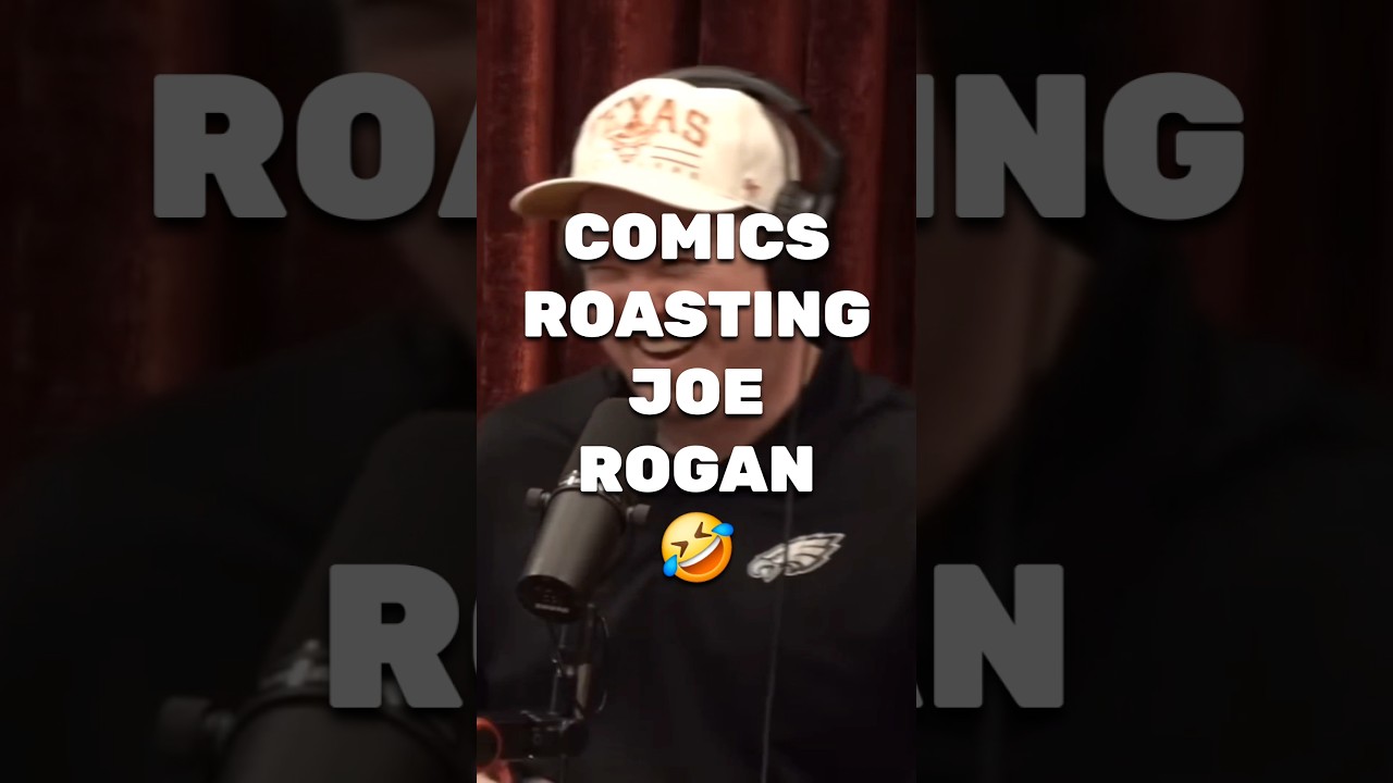 COMEDIANS roasting JOE ROGAN 🤣 #comedy #jre #funny #billburr #shanegillis #joerogan #theovon #jre cover art
