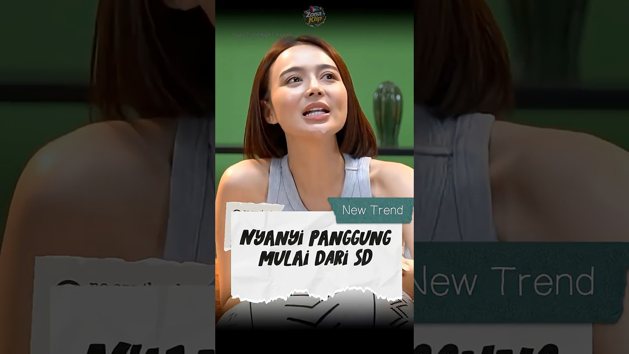 Nyanyi Panggungan mulai dari SD 😱 #fyp #shorts #clips #podcast #wikasalim cover art