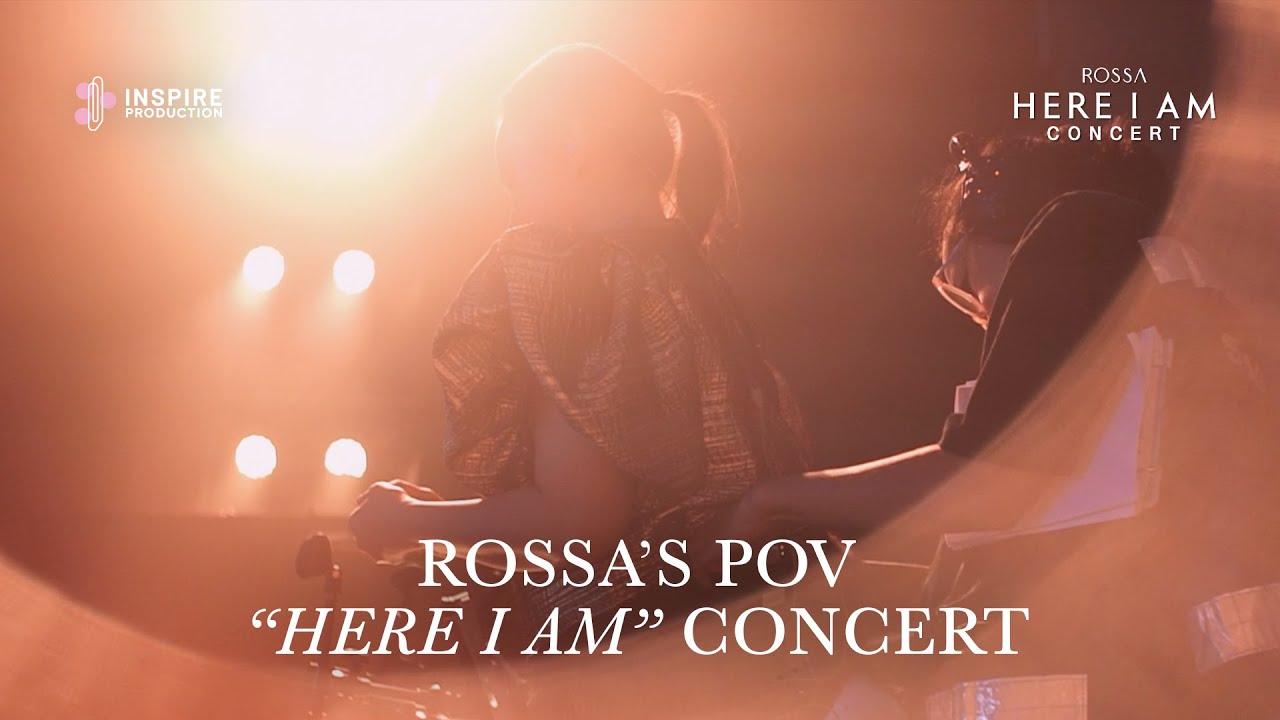 ROSSA'S POV : HERE I AM CONCERT cover art