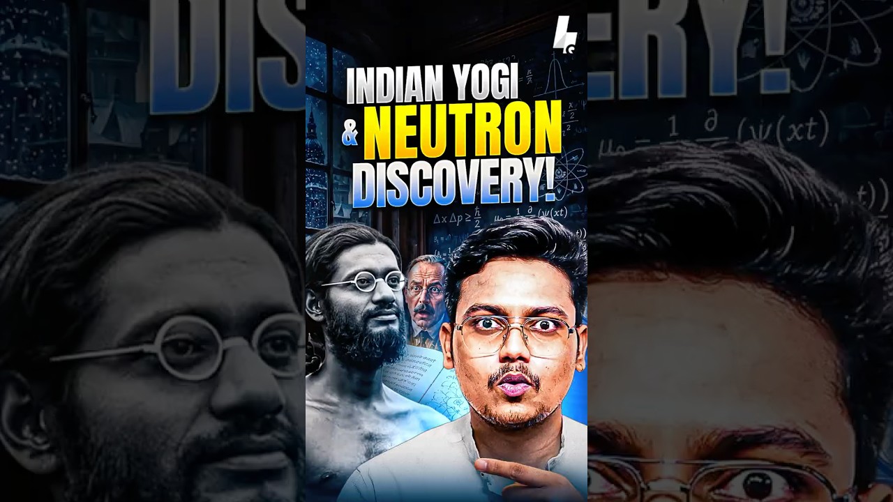 Indian Yogi became a Nuclear Scientist! ⚛️ #hinduism #science #shorts cover art