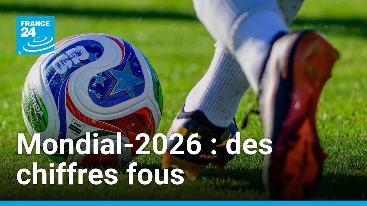 Coupe du monde de football 2026 : les chiffres qui donnent le tournis • FRANCE 24 cover art