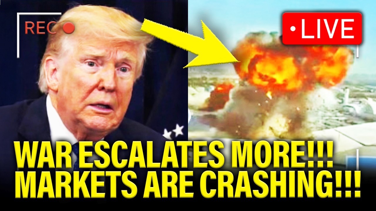 LIVE: ALL HELL BREAKS LOOSE IN WAR & TRUMP CRASHES MARKETS!!! 6/9/2026 cover art