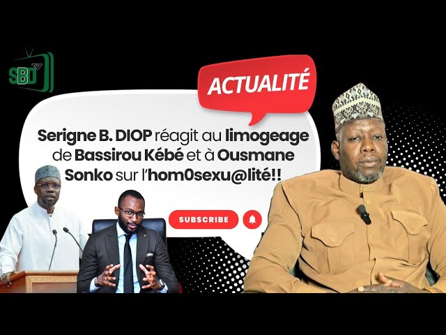 Serigne Babacar Diop réagit au limogeage de Bassirou Kébé et à Ousmane Sonko sur l’hom0sexu@lité !!! cover art