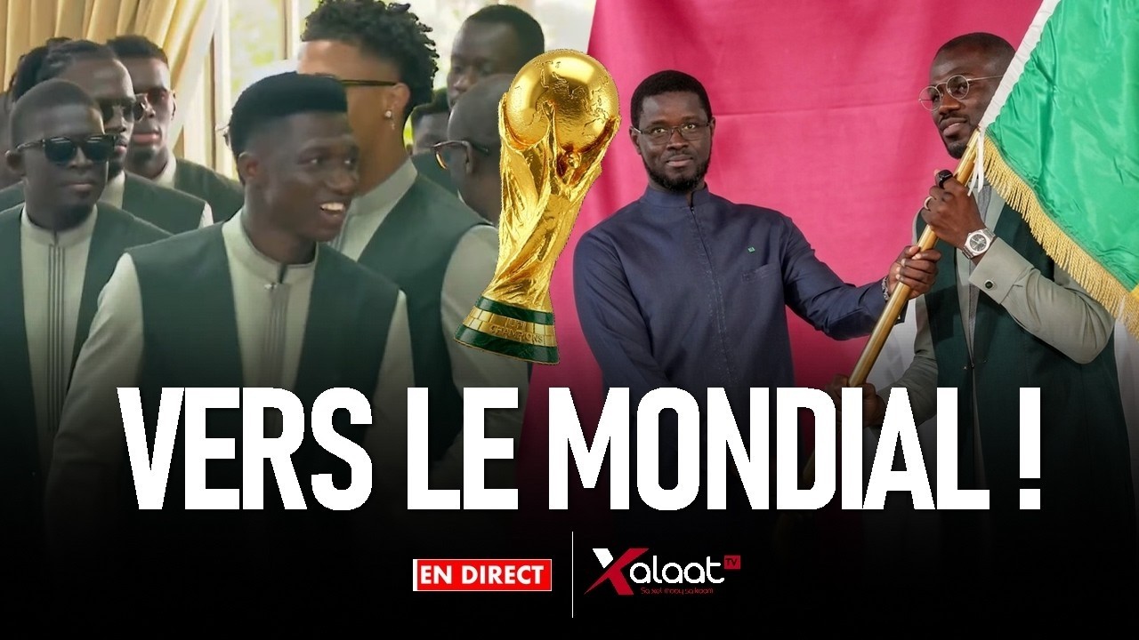 Mondial 2026 - Cérémonie de remise de drapeau des Lions A du Sénégal de football [Documentaire choc] cover art