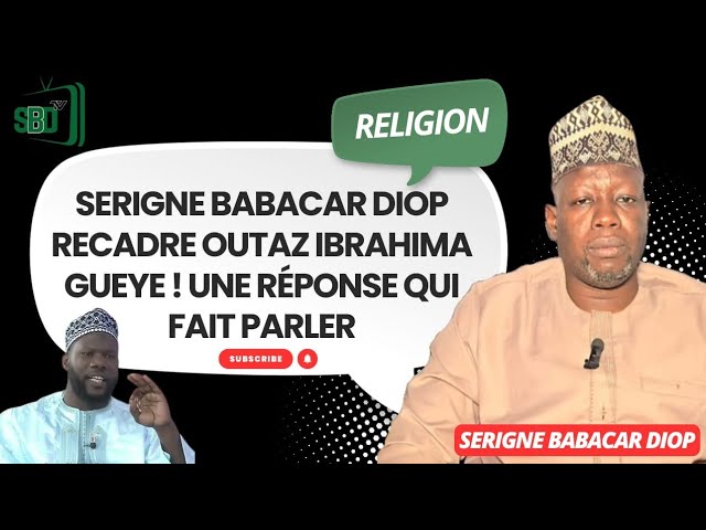 Titre Dénigrer une confrérie à la télé ? Serigne Babacar Diop recadre avec sagesse cover art
