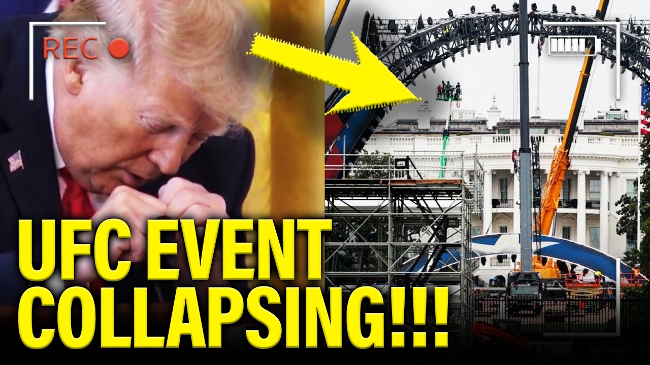 Trump faces SUDDEN COLLAPSE of UFC EVENT!! cover art
