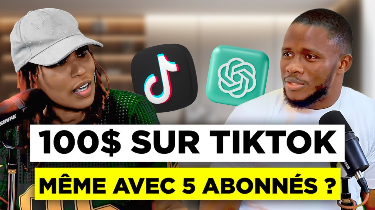 Comment GAGNER de l’argent sur TIKTOK avec 5 abonnés en AFRIQUE ? cover art