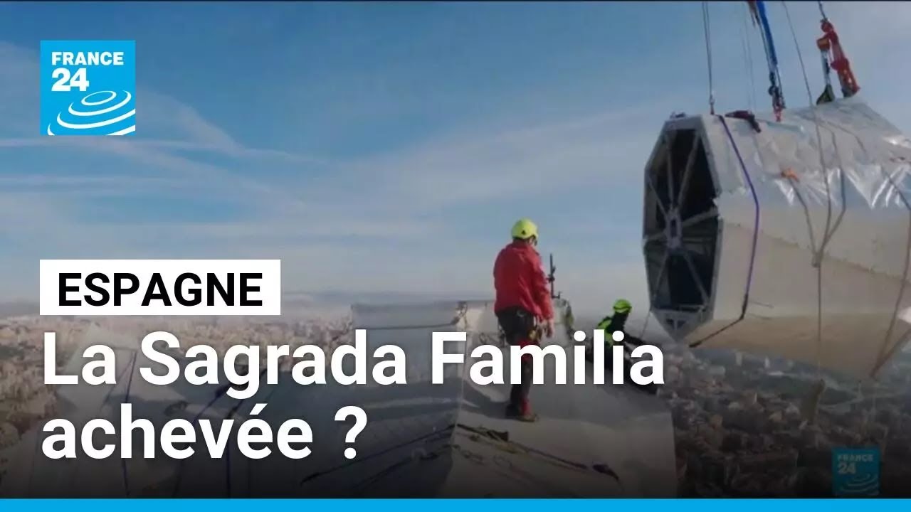 Sagrada Familia : le rêve de Gaudi bientôt achevé après 144 ans de travaux ? • FRANCE 24 cover art