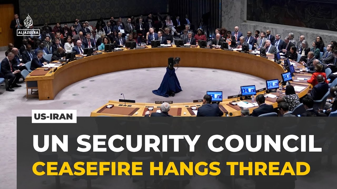US-Iran conflict: Escalation pulls focus at UN Security Council talks cover art