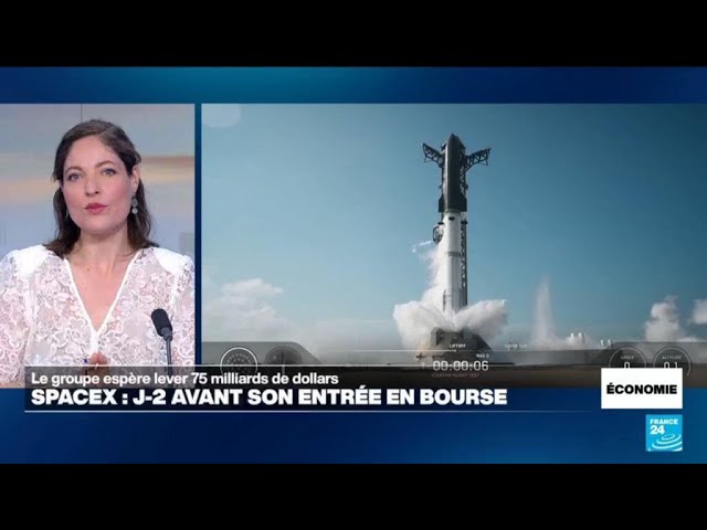 J-2 avant l'entrée en Bourse de SpaceX • FRANCE 24 cover art
