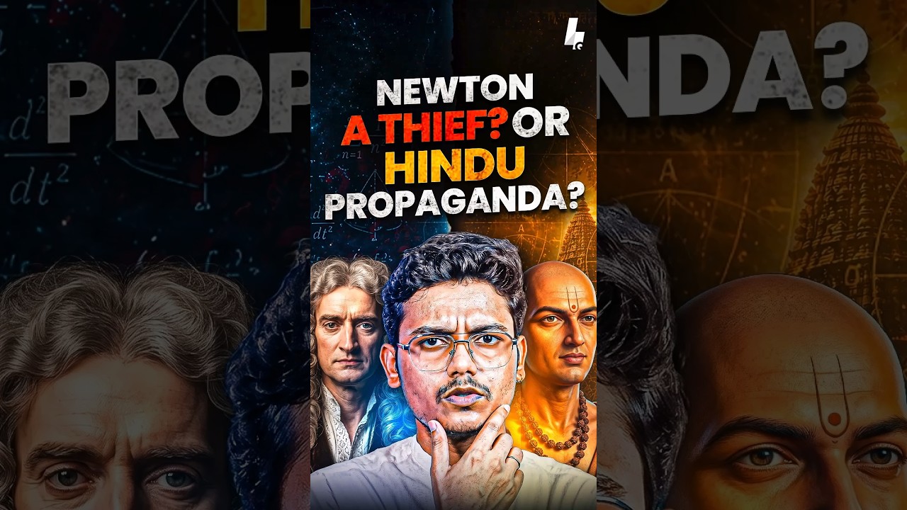 Newton Stole Indian Mathematics?🤔#newton #vedas #hindusim cover art