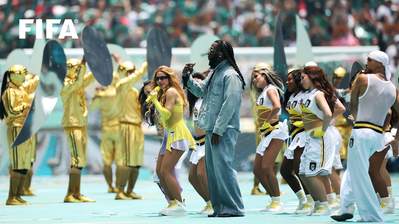 Shakira And Burna Boy Perform Dai Dai At Opening Match Of FIFA World Cup 2026!