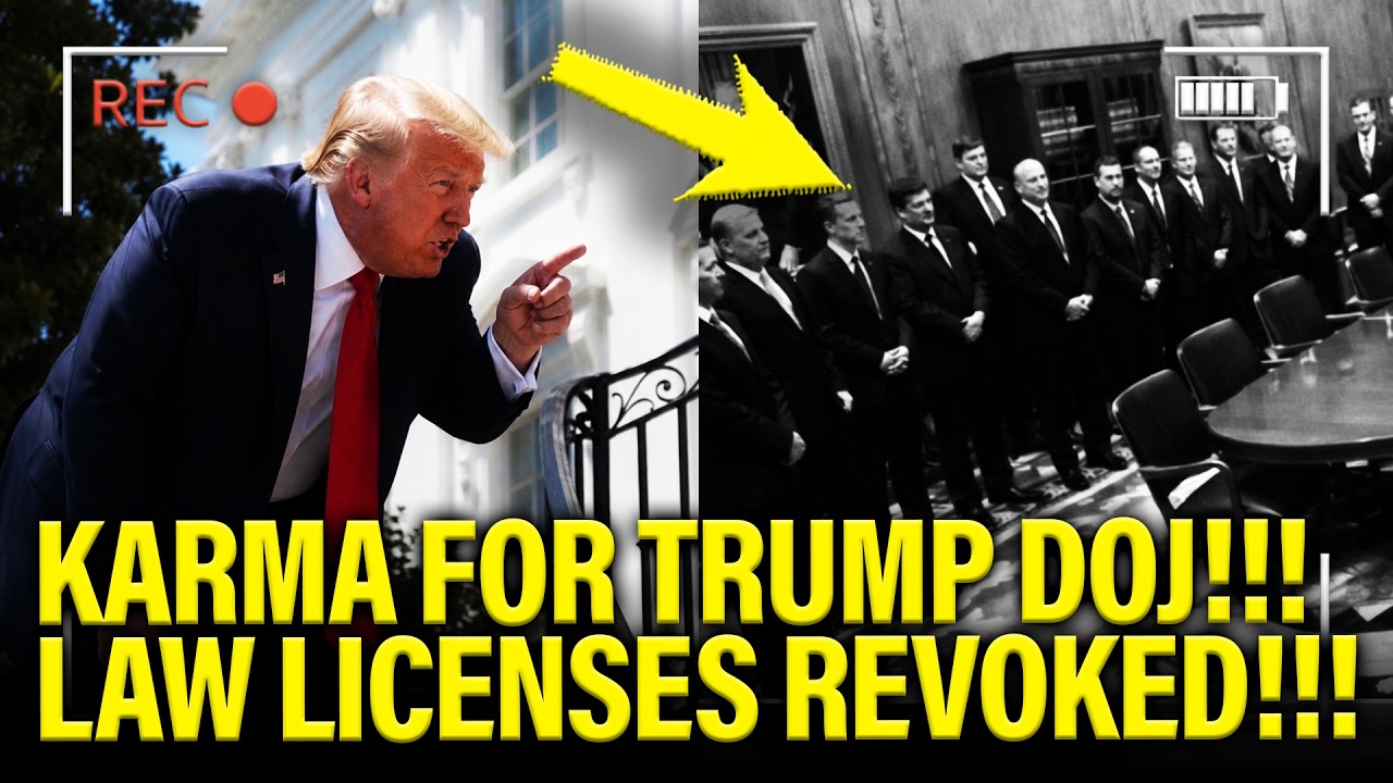 Trump DOJ BLINDSIDED as LAWYERS starts LOSING LICENSES!!!! cover art