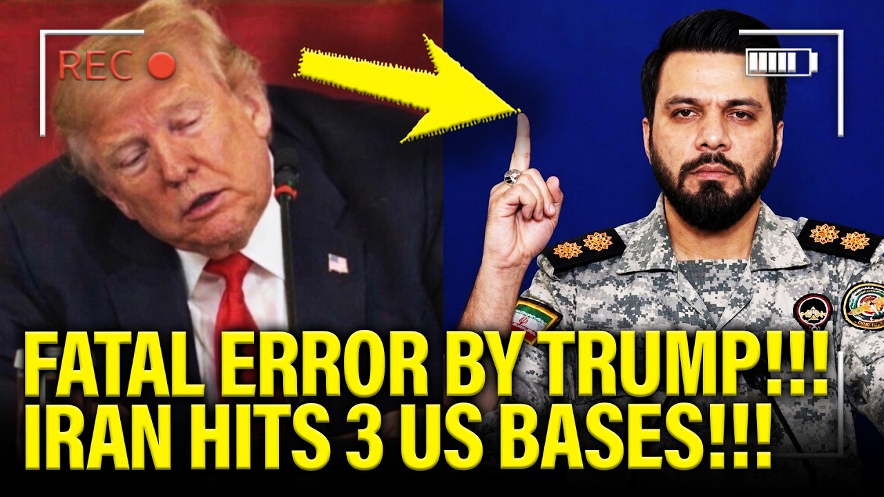 🚨Trump makes FATAL ERROR as IRAN STRIKES 3 US BASES!!! cover art