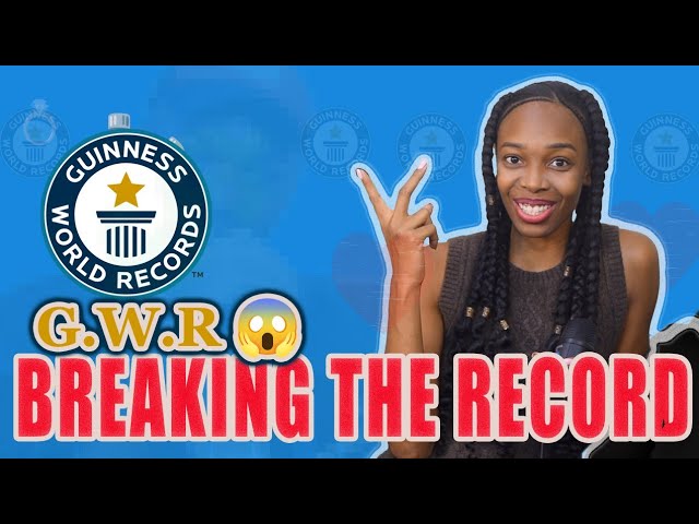 Breaking the Guinness World Record (G.W.R Longest Speech Marathon) cover art