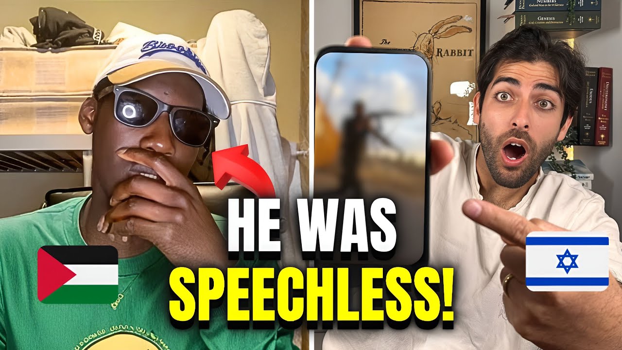 Pro Palestinian Muslim DAZED After I Showed Him Footage of October 7th! cover art