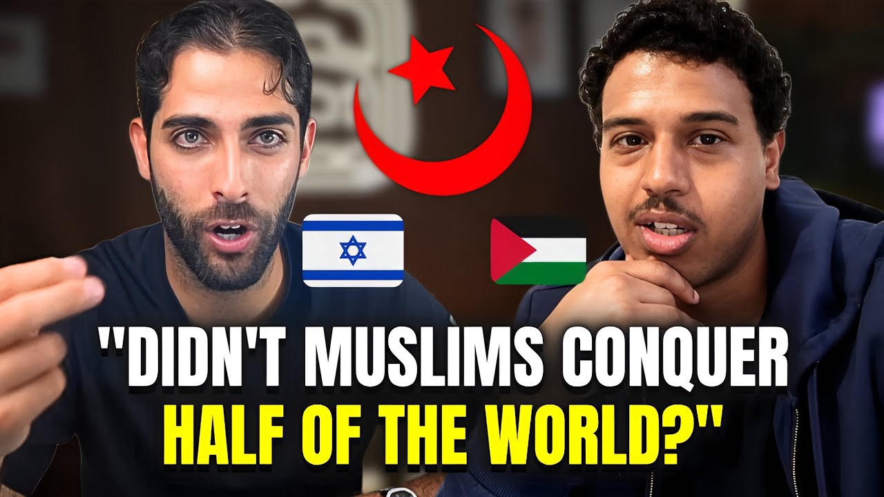 Muslim Calls Israel "Colonizers" Then FROZE When I Asked This... cover art