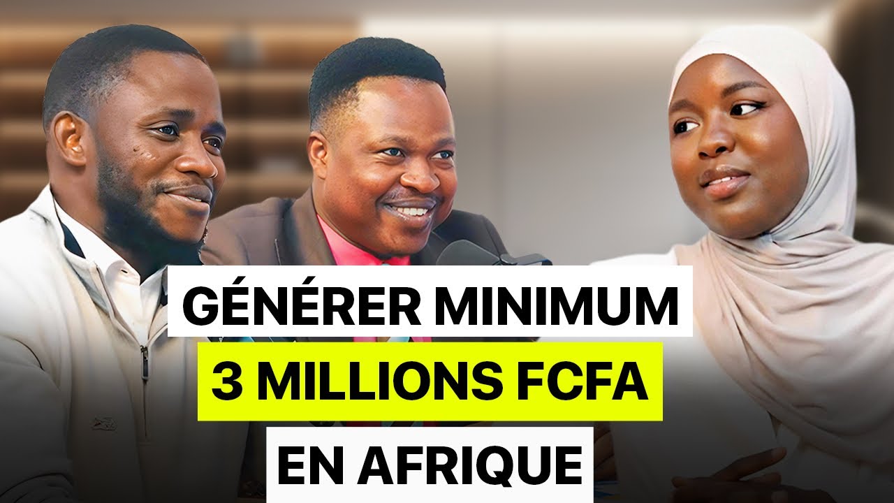 Comment faire minimum 3 millions FCFA par mois sur les réseaux depuis l’Afrique cover art