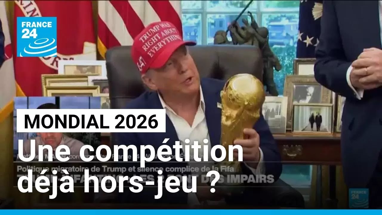 Mondial 2026 : Le silence de la FIFA à propos de la politique de Trump interogge • FRANCE 24 cover art
